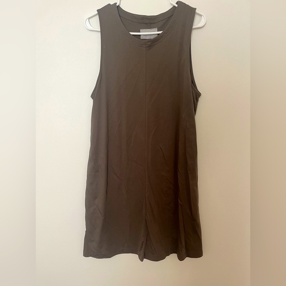 Everlane The Luxe Cotton A-Line Tank Dress - Picture 5 of 8